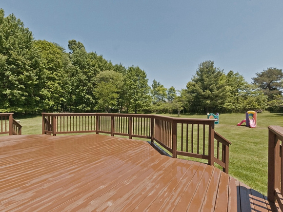 Deck and Yard