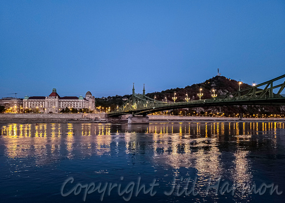 Budapest-Liberty Bridge and Gellert Spa